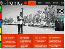 Tablet Screenshot of geo-tronics.com